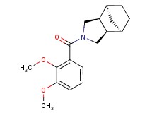 (1R*,2R*,6S*,7S*)-4-(2,3-dimethoxybenzoyl)-4-azatricyclo[5.2.1.0~2,6~]decane