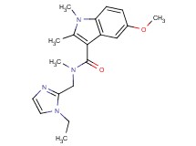 N-[(1-ethyl-1H-imidazol-2-yl)methyl]-5-methoxy-N,1,2-trimethyl-1H-indole-3-carboxamide