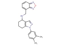 N-(2,1,3-benzoxadiazol-4-ylmethyl)-1-(3,4-dimethylphenyl)-4,5,6,7-tetrahydro-1H-indazol-4-amine