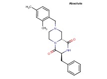 (3S,9aR)-3-benzyl-8-(2,4-dimethylbenzyl)tetrahydro-2H-pyrazino[1,2-a]pyrazine-1,4(3H,6H)-dione