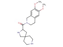 2-(2,8-diazaspiro[4.5]dec-3-ylcarbonyl)-6,7-dimethoxy-1,2,3,4-tetrahydroisoquinoline dihydrochloride