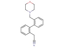 [2'-(morpholin-4-ylmethyl)biphenyl-2-yl]acetonitrile