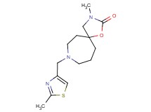 3-methyl-8-[(2-methyl-1,3-thiazol-4-yl)methyl]-1-oxa-3,8-diazaspiro[4.6]undecan-2-one
