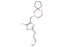 9-[(2-butyl-5-chloro-1H-imidazol-4-yl)methyl]-6-oxa-9-azaspiro[4.5]decane