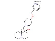 (1R,9aR)-1-{[4-(pyridin-3-ylmethoxy)piperidin-1-yl]methyl}octahydro-2H-quinolizin-1-ol