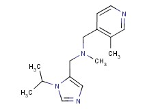 1-(1-isopropyl-1H-imidazol-5-yl)-N-methyl-N-[(3-methylpyridin-4-yl)methyl]methanamine