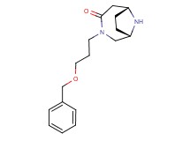 rel-(1S,6R)-3-[3-(benzyloxy)propyl]-3,9-diazabicyclo[4.2.1]nonan-4-one hydrochloride