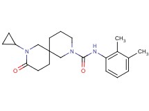 8-cyclopropyl-N-(2,3-dimethylphenyl)-9-oxo-2,8-diazaspiro[5.5]undecane-2-carboxamide