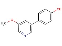 4-(5-methoxypyridin-3-yl)phenol