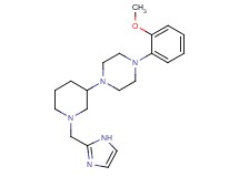 1-[1-(1H-imidazol-2-ylmethyl)-3-piperidinyl]-4-(2-methoxyphenyl)piperazine