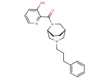 2-{[(1S*,5R*)-3-(3-phenylpropyl)-3,6-diazabicyclo[3.2.2]non-6-yl]carbonyl}pyridin-3-ol