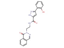 3-(2-hydroxyphenyl)-N-[2-(1-oxo-2(1H)-phthalazinyl)ethyl]-1H-pyrazole-5-carboxamide