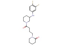 1-(4-{3-[(3,4-difluorophenyl)amino]-1-piperidinyl}-4-oxobutyl)-2-piperidinone