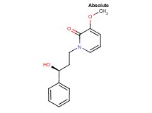 1-[(3S)-3-hydroxy-3-phenylpropyl]-3-methoxypyridin-2(1H)-one