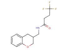 N-(3,4-dihydro-2H-chromen-3-ylmethyl)-4,4,4-trifluorobutanamide