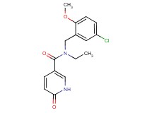 N-(5-chloro-2-methoxybenzyl)-N-ethyl-6-oxo-1,6-dihydropyridine-3-carboxamide