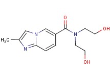 N,N-bis(2-hydroxyethyl)-2-methylimidazo[1,2-a]pyridine-6-carboxamide