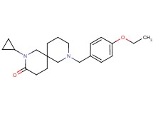 2-cyclopropyl-8-(4-ethoxybenzyl)-2,8-diazaspiro[5.5]undecan-3-one