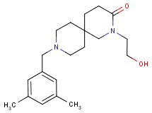 9-(3,5-dimethylbenzyl)-2-(2-hydroxyethyl)-2,9-diazaspiro[5.5]undecan-3-one
