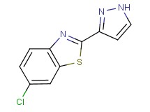 6-chloro-2-(1H-pyrazol-3-yl)-1,3-benzothiazole