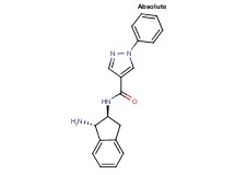 N-[(1S,2S)-1-amino-2,3-dihydro-1H-inden-2-yl]-1-phenyl-1H-pyrazole-4-carboxamide
