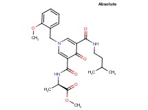 methyl N-[(1-(2-methoxybenzyl)-5-{[(3-methylbutyl)amino]carbonyl}-4-oxo-1,4-dihydro-3-pyridinyl)carbonyl]-D-alaninate