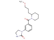 1-(3-{[2-(3-methoxypropyl)-1-piperidinyl]carbonyl}phenyl)-2-imidazolidinone