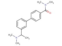 3'-[1-(dimethylamino)ethyl]-N,N-dimethylbiphenyl-4-carboxamide