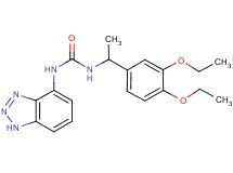 N-1H-1,2,3-benzotriazol-4-yl-N'-[1-(3,4-diethoxyphenyl)ethyl]urea