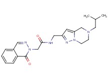 N-[(5-isobutyl-4,5,6,7-tetrahydropyrazolo[1,5-a]pyrazin-2-yl)methyl]-2-(1-oxophthalazin-2(1H)-yl)acetamide
