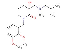 1-(2,3-dimethoxybenzyl)-3-hydroxy-3-{[isobutyl(methyl)amino]methyl}piperidin-2-one
