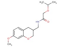 2-isopropoxy-N-[(7-methoxy-3,4-dihydro-2H-chromen-3-yl)methyl]acetamide