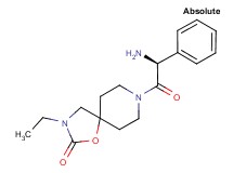 8-[(2S)-2-amino-2-phenylacetyl]-3-ethyl-1-oxa-3,8-diazaspiro[4.5]decan-2-one hydrochloride