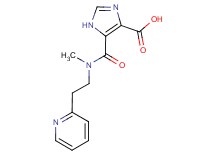 5-{[methyl(2-pyridin-2-ylethyl)amino]carbonyl}-1H-imidazole-4-carboxylic acid