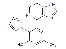 4-[3,5-dimethyl-2-(1H-pyrazol-1-yl)phenyl]-4,5,6,7-tetrahydro-1H-imidazo[4,5-c]pyridine