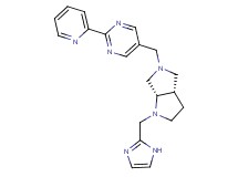 (3aS,6aS)-1-(1H-imidazol-2-ylmethyl)-5-[(2-pyridin-2-ylpyrimidin-5-yl)methyl]octahydropyrrolo[3,4-b]pyrrole