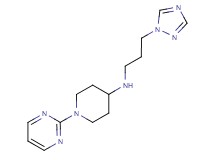 1-pyrimidin-2-yl-N-[3-(1H-1,2,4-triazol-1-yl)propyl]piperidin-4-amine