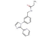 N-[3-(2-pyridin-2-yl-1H-imidazol-1-yl)benzyl]propanamide
