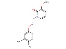 1-[2-(3,4-dimethylphenoxy)ethyl]-3-methoxypyridin-2(1H)-one
