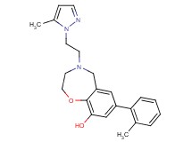 7-(2-methylphenyl)-4-[2-(5-methyl-1H-pyrazol-1-yl)ethyl]-2,3,4,5-tetrahydro-1,4-benzoxazepin-9-ol