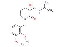 1-(2,3-dimethoxybenzyl)-3-hydroxy-3-[(isopropylamino)methyl]piperidin-2-one