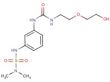N-(3-{[(dimethylamino)sulfonyl]amino}phenyl)-N'-[2-(2-hydroxyethoxy)ethyl]urea