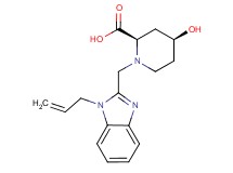 (2R*,4S*)-1-[(1-allyl-1H-benzimidazol-2-yl)methyl]-4-hydroxypiperidine-2-carboxylic acid