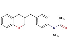 N-[4-(3,4-dihydro-2H-chromen-3-ylmethyl)phenyl]-N-methylacetamide