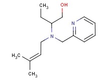 2-[(3-methylbut-2-en-1-yl)(pyridin-2-ylmethyl)amino]butan-1-ol