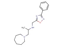 (2-azepan-1-yl-1-methylethyl)[(3-phenyl-1,2,4-oxadiazol-5-yl)methyl]amine