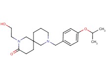 2-(2-hydroxyethyl)-8-(4-isopropoxybenzyl)-2,8-diazaspiro[5.5]undecan-3-one