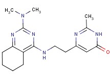 6-(2-{[2-(dimethylamino)-5,6,7,8-tetrahydroquinazolin-4-yl]amino}ethyl)-2-methylpyrimidin-4(3H)-one