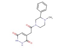 4-[2-(4-methyl-3-phenylpiperazin-1-yl)-2-oxoethyl]-1,2-dihydropyridazine-3,6-dione