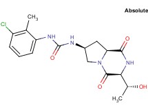 N-(3-chloro-2-methylphenyl)-N'-{(3S,7S,8aS)-3-[(1R)-1-hydroxyethyl]-1,4-dioxooctahydropyrrolo[1,2-a]pyrazin-7-yl}urea